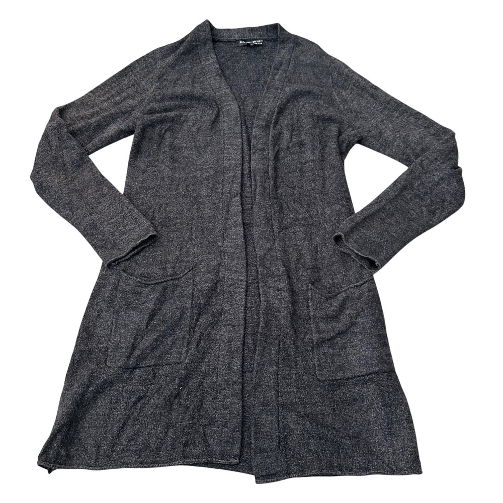 Barefoot Dreams CozyChic‎ Lite Cardigan Sweater Duster Charcoal M